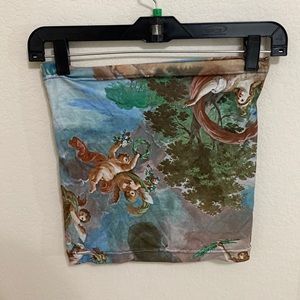 Angel graphic tube top
